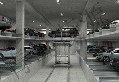 巷道堆垛式立体车库 巷道堆垛式立体车库